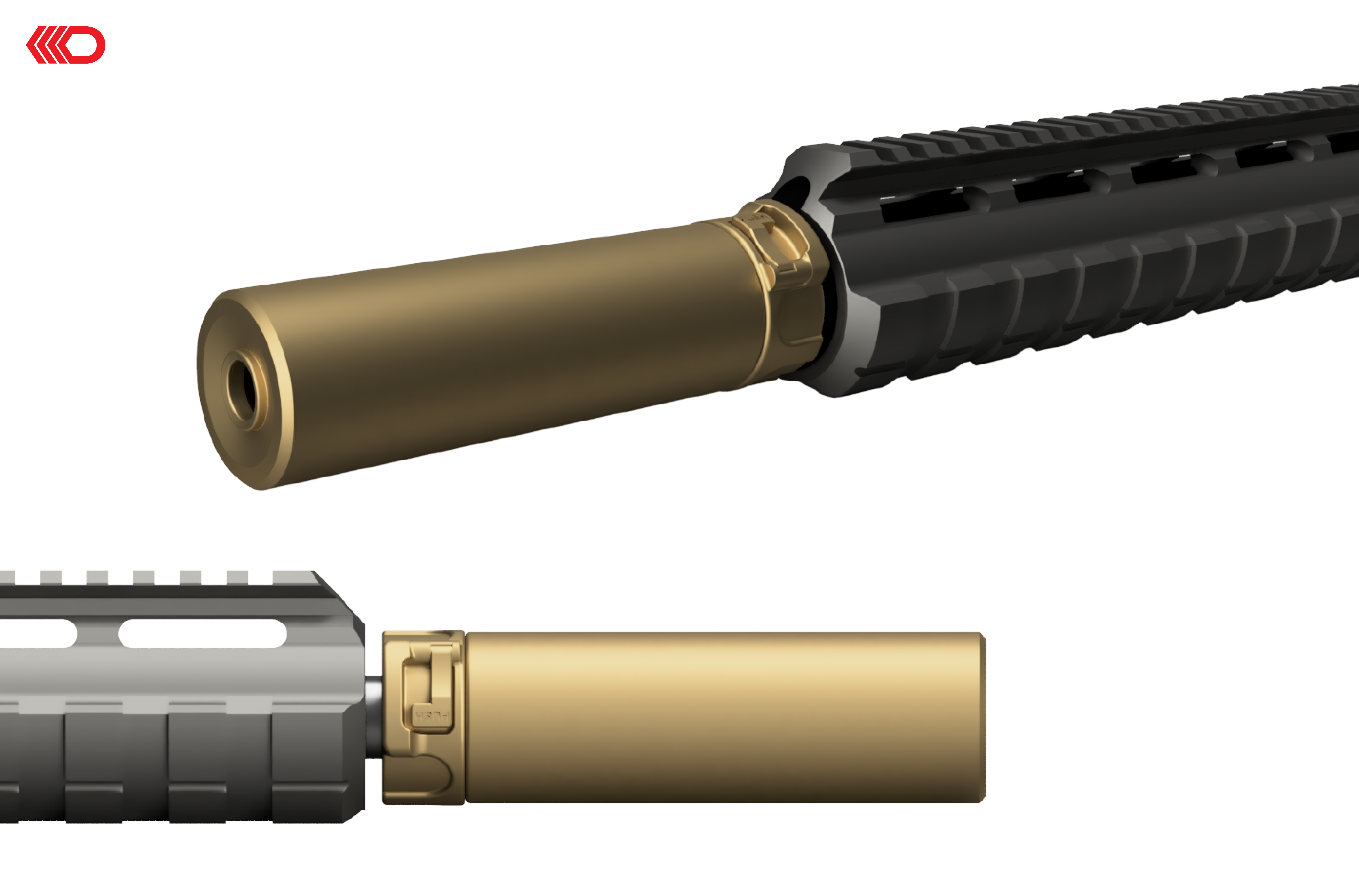 🔫 AIRSOFT - SUPRESSOR 9 | Mod. 556・ STL File for 3D printing・Cults